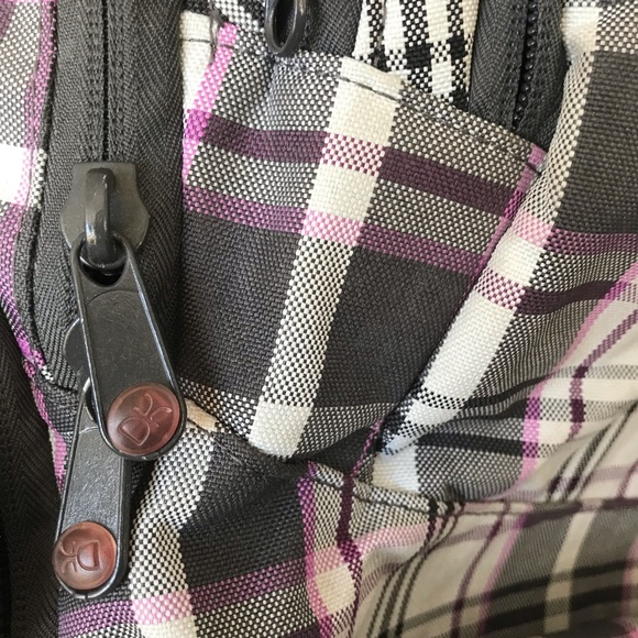 Dakine Prom purple and grey backpack - Picture 4 of 10